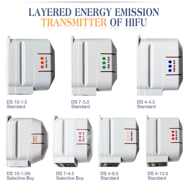 

FDA Standard 5 cartridges HIFU Face Machine High Intensity Focused Ultrasound Face Lifting Wrinkle Removal Beauty System