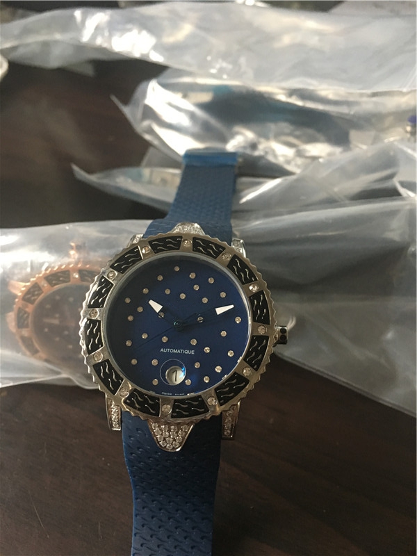 2016 New arrival top quality luxury watch for women mechanical watch automatic rubber wristwatch 025-image-424834951