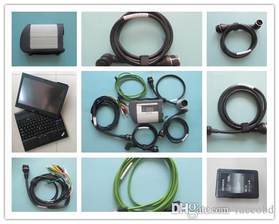 

Top mb diagnosis tool star c4 wifi wit x201t laptop i7 4g touch software ssd installed ready to work more faster