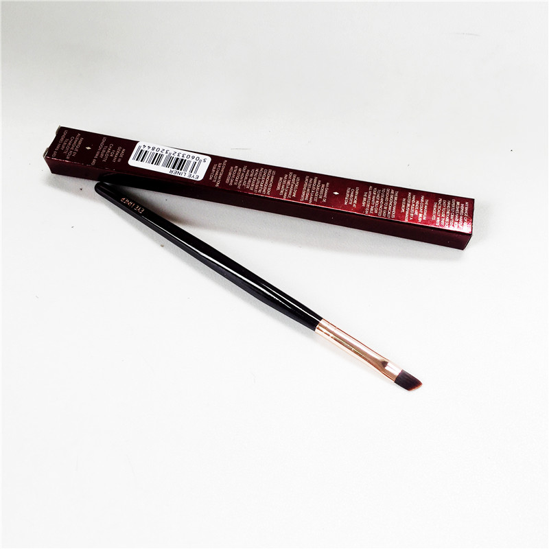 

Charlotte_T Eye Liner Brush - Synthetic Hair Angled Shape Perfect Eye Brow Lash Liner Brush - Beauty Makeup Blender Tool