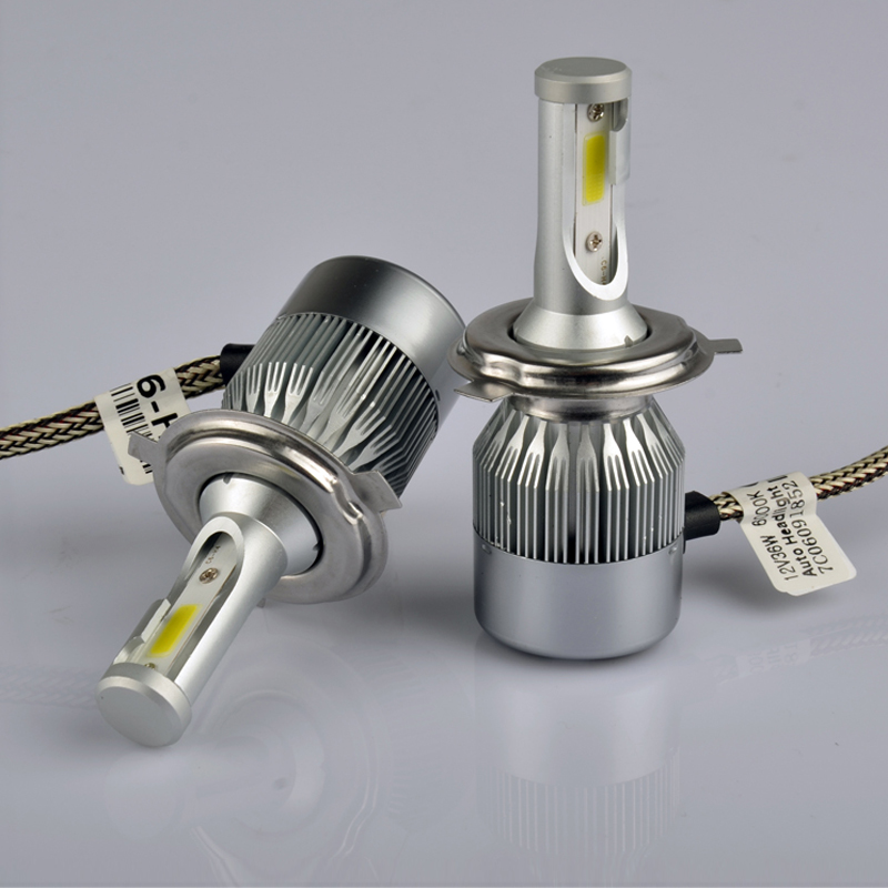 

Shipping by DHL C6 Car Headlight 72W 7600LM Led Light Bulbs H1 H3 H7 9005 9006 H11 H4 H13 9007 Automobiles Headlamp 6000K