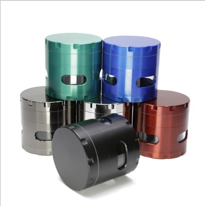 

The New Four Layer Zinc Alloy Side Window Chamfer Grinding Smoke with A Diameter of 55MM