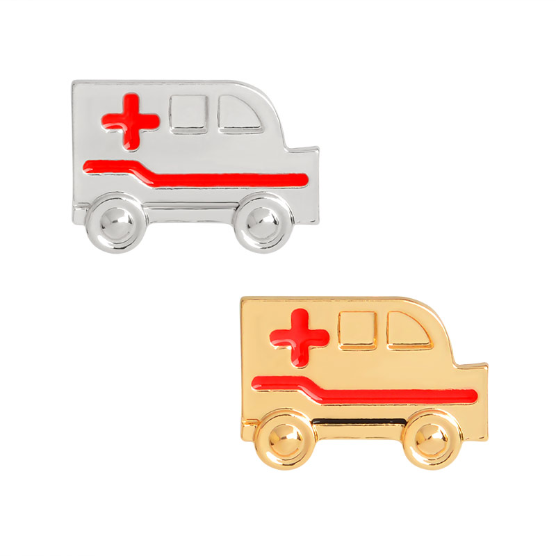 Brooch pin for brooches pins men Ambulance Badges Lapel Medical Jewelry Doctor Nurse School Graduation gift kids Children party anniversary Valen-image-420617362