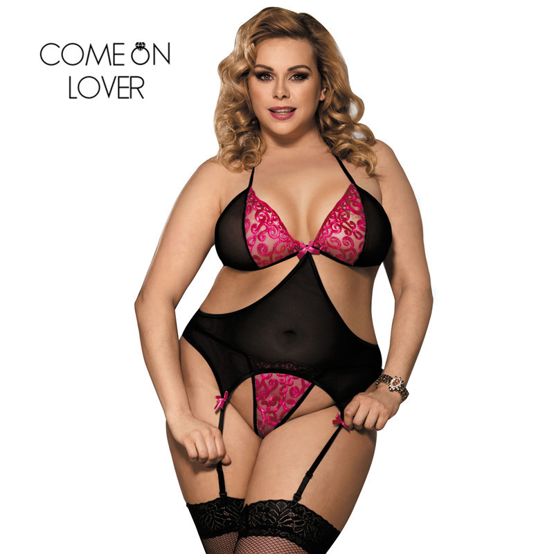 Comeonlover Sexy Femmes Soutien-Gorge Ensemble Sous-Vêtements Lingerie Sexy Chaude Soutien-Gorge Exotique Ensembles De Culottes Grande Taille Cos