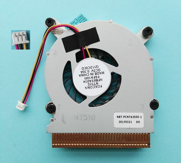 

New cpu cooling fan cooler for CPUFAN NetBox NT-510 AJBOX-N NFB61A05H F1FA1 K026A001 NBT-PCAJBOX-N nt330i nT535 nTa-3700 nt510