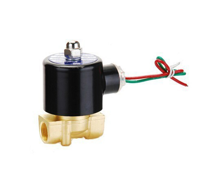 

Normally Closed Water Solenoid Valves G1/4 Miniature 24V AC 220V Air Electric DC 12V Control Valve Brass Separate Coil 110V 36V 2W025-08