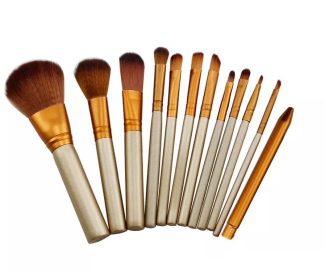 

Tamax Beauty Hot Professional 12 PCS Makeup brush Cosmetic Facial Makeup Brush Tools Makeup Brushes Set Kit With Retail Box