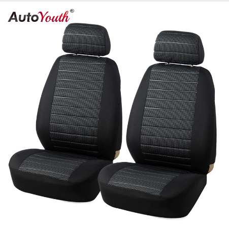 

Front Car Seat Covers Airbag Compatible Universal Fit Most Car SUV Car Accessories Seat Cover for Toyota 3 color