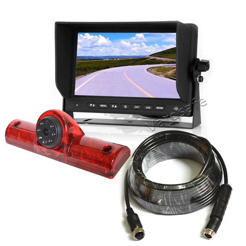 Vardsafe VS605M | Car Universal 3rd Brake Light Backup Camera Kit for RV Bus Van Truck-image-427521092