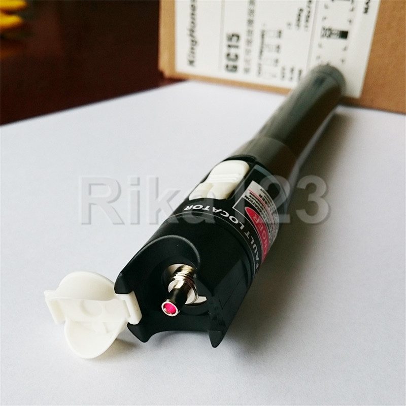

VFL 20km Fiber optic visual fault detector pen out pw : >20mW Visual Fault Locator