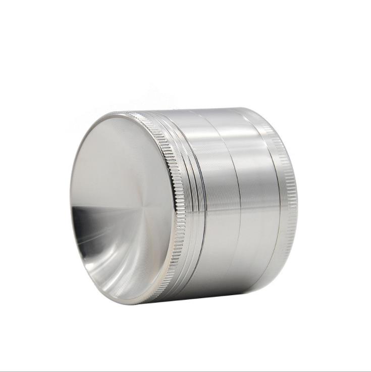 

55mm4 layer zinc alloy concave Cigarette Mill four layers of zinc grinding cigarette box, cigarette cutter, fine smoke grinder