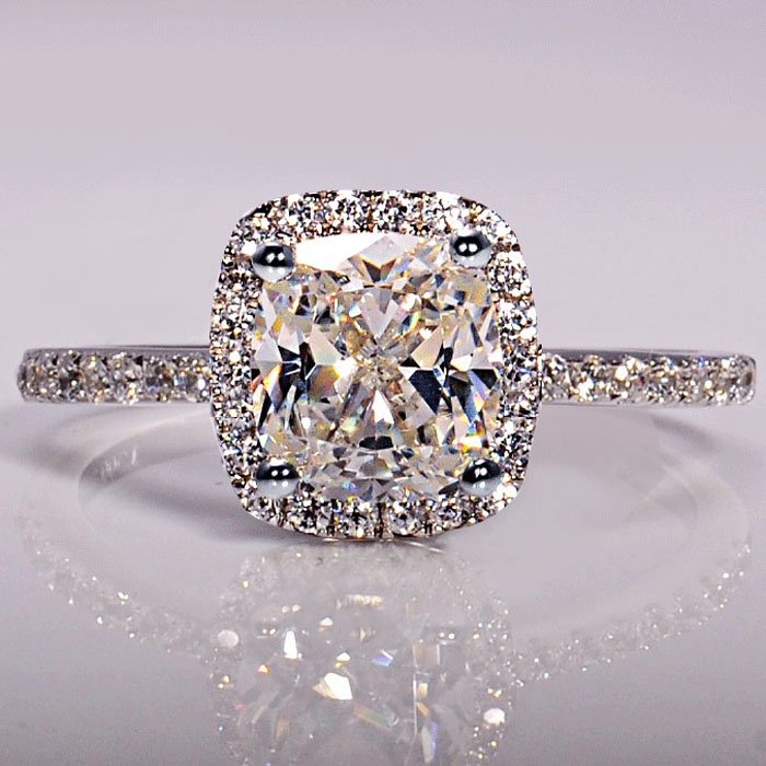 

2018 New Princess Cut 3 Ct SONA CZ Wedding Rings for Women Solid 925 Sterling Silver Ring Cubic Zirconia Fashion Jewelry