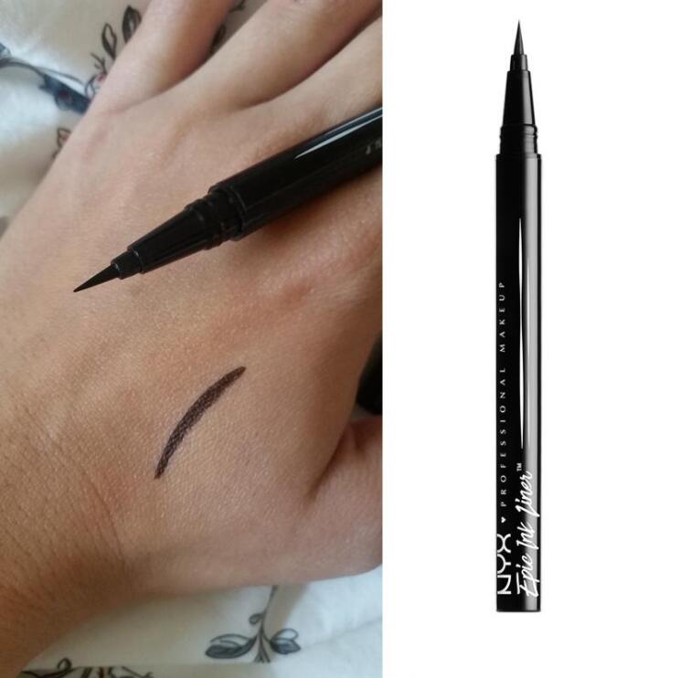 

Brand Epic Ink Eyeliner Liquid Black Color Eye liner Pencil Headed Makeup Waterproof Cosmetics Long Lasting Wholesale