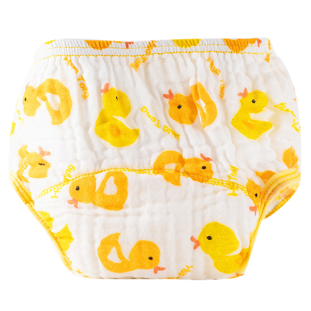 

Cartoon Baby Diaper Reusable Nappies Wash Gauze Anti-side Leakage Cloth Diaper Baby Training Pants Nappy Changing