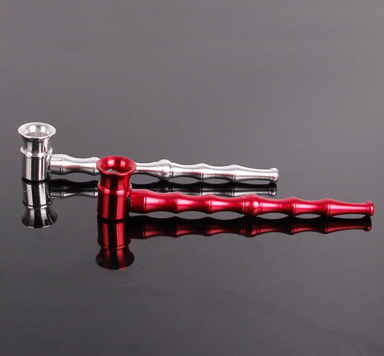 

Metal straight bar Mini Mini pipe lady special slub portable filter cigarette holder classic long smoking rod