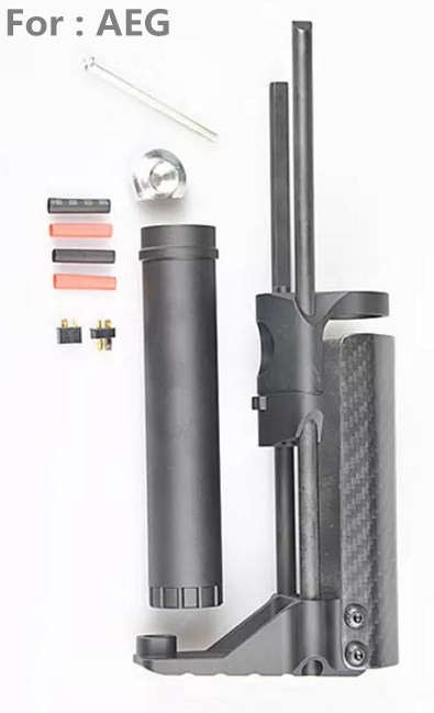 

Stock PDW style Tactical For wargame only AR-15 M4 GBB AEG System Version Aluminuma carbon fibre
