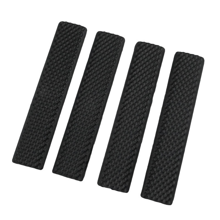 

Tactical Rail Accessory Airsoft Keymod Soft Handguard Rail Cover Rubber picatinny rail sections