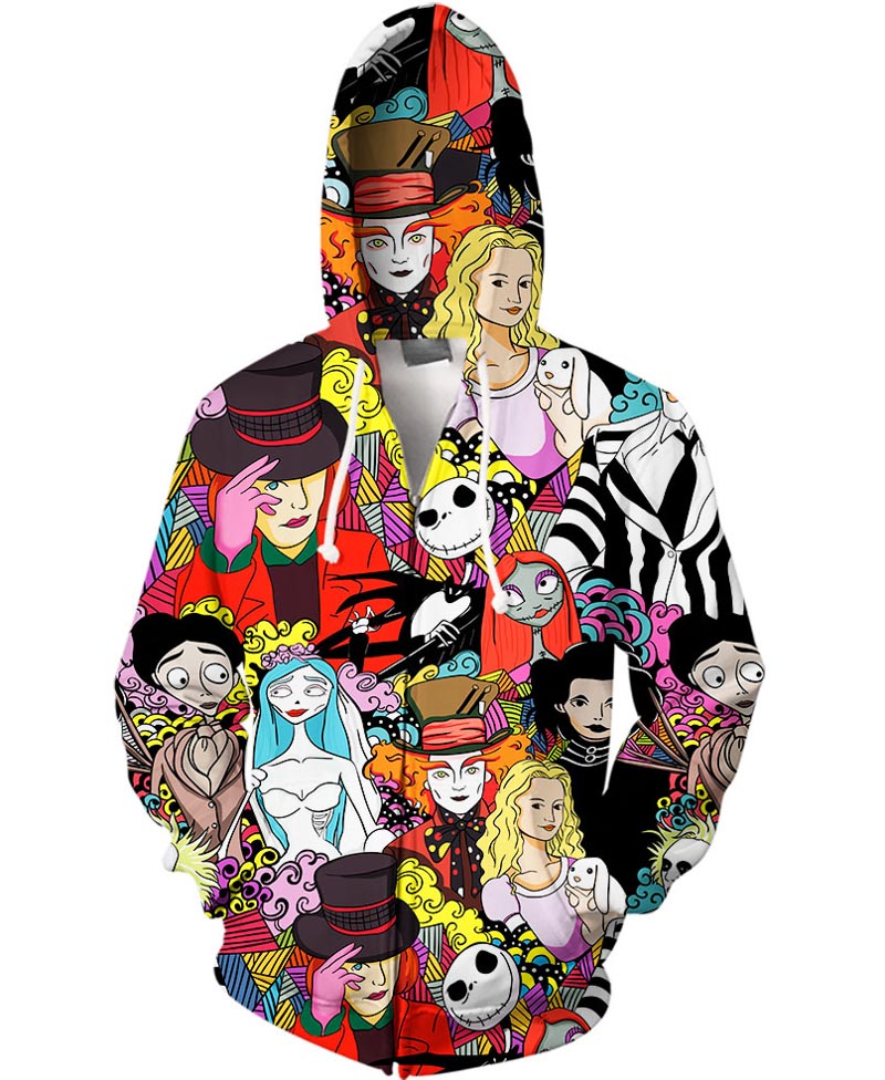 

jacket mens jackets 3d totoro cartoon hoodie zipper sweater anime sweaters dragon ball Zip Up Hoodies Sweatshirt Men's Hooded Jackets S-5XL, Black