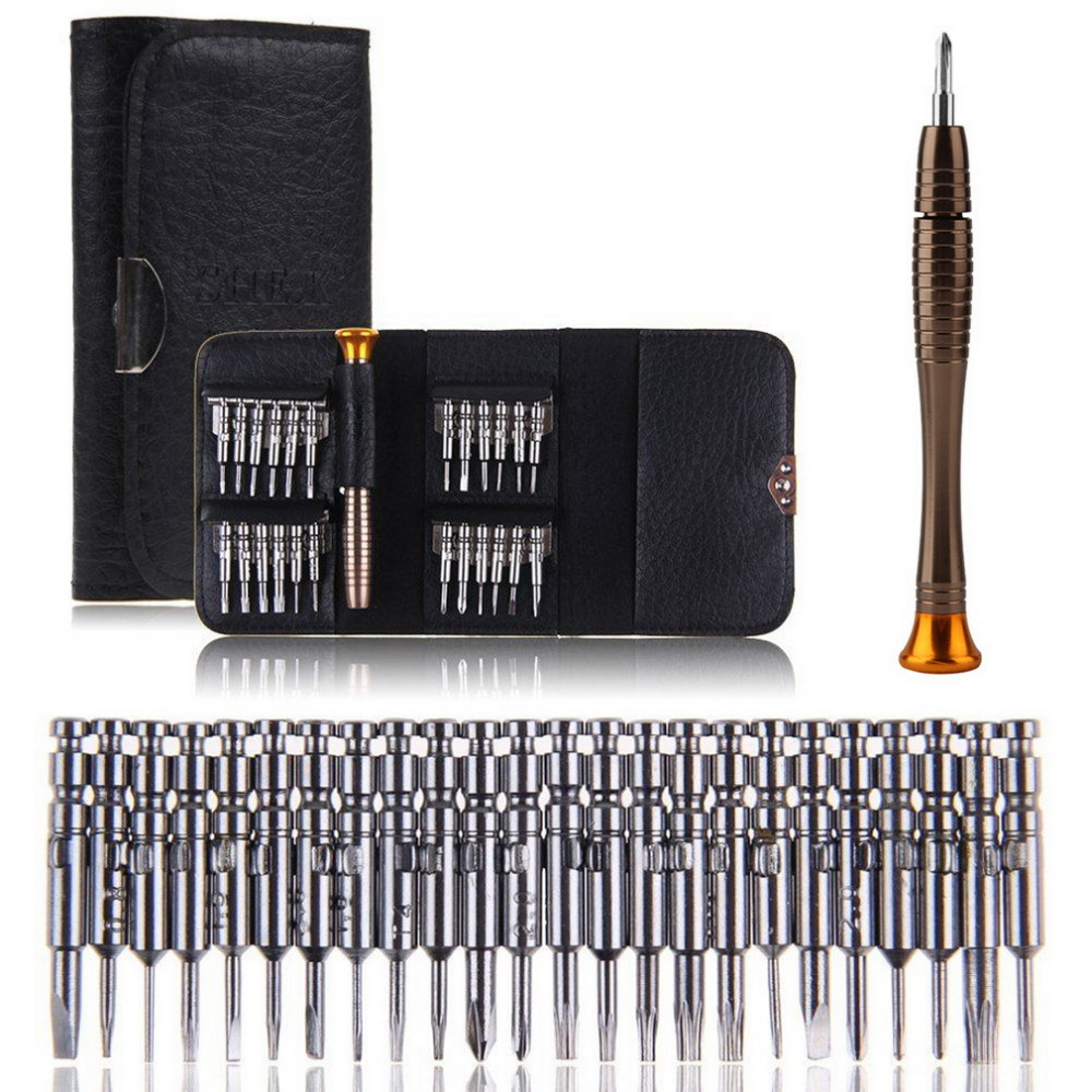 

New 25 in 1 Precision Torx Screwdriver Cell Phone Repair Tool Set For IPhone Laptop Cellphone Electronics