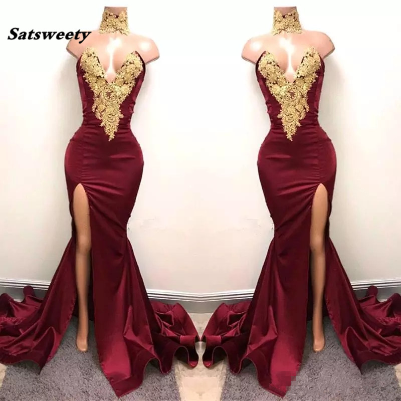 long dress back neck designs