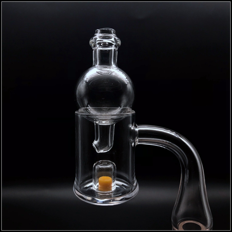 

Newest Cadmium Core Reactor Quartz Banger With Ball Cap 10mm 14mm 18mm Male Female Quartz Thermal Banger Nails For Glass Water Pipe Rig