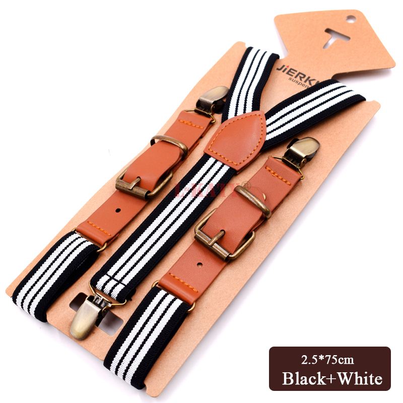 black white striped