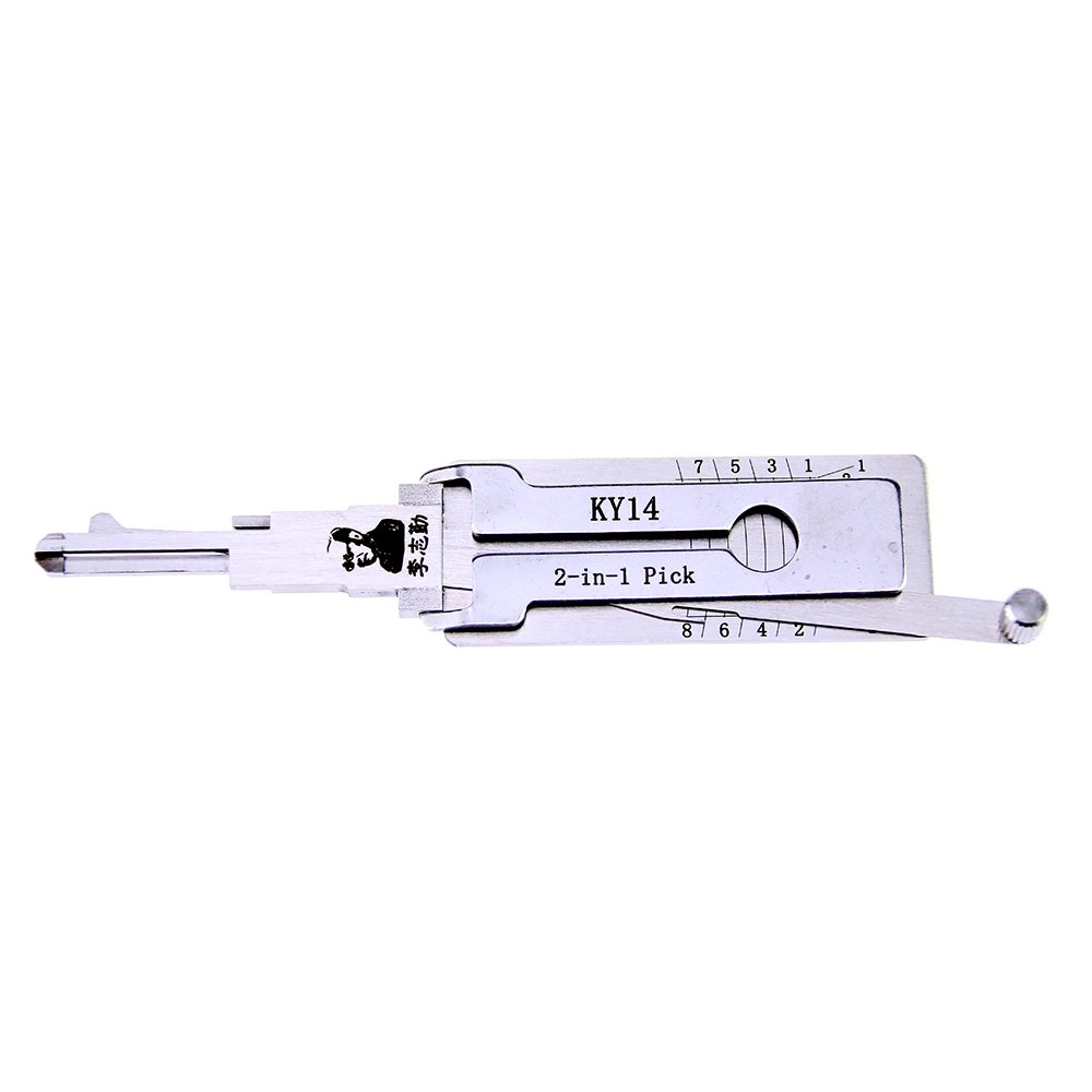 

Lishi KY14 2 in 1 lock pick and decoder for Hyundai and Kia