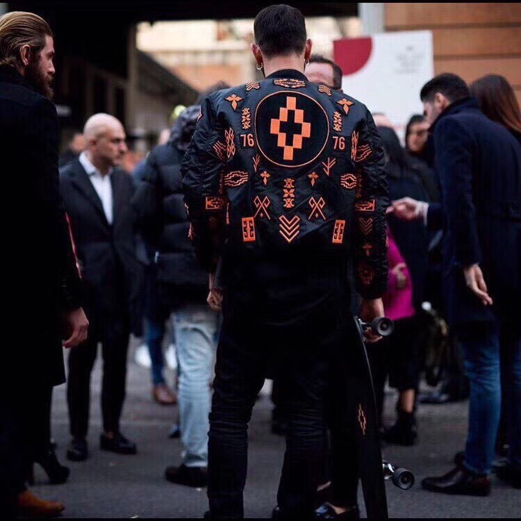 Acquistare Marcelo Burlon Stampa Giacca Volo MB Piumini Aumento  Ispessimento Di Cotone Cappotto Sciolto Personalità Uomo Donna Moda Outwear  HFWPJK028 Economico | Consegna Veloce E Qualità | It.Dhgate