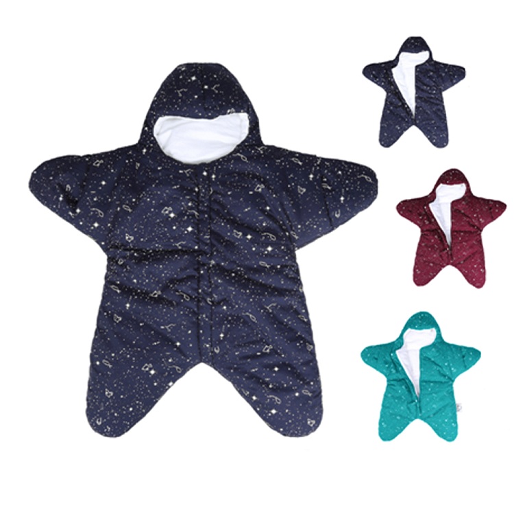 baby star wrap blanket