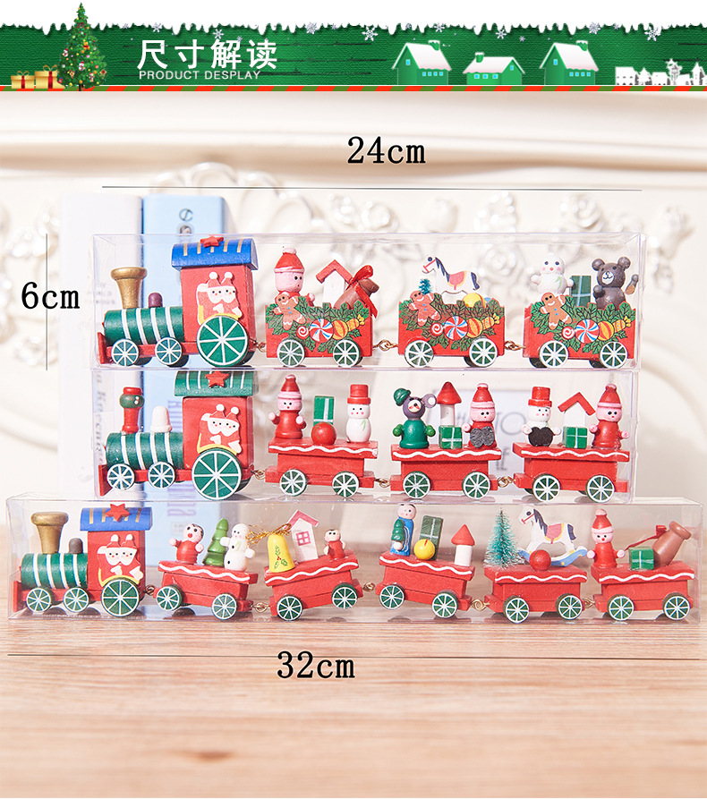 Regali Di Natale Piu Venduti.Acquista 2018 Nuove Decorazioni Di Natale Dirette Piu Vendute Mini Treni Di Legno Di Natale Regali Di Natale Bambini La Casa A 18 29 Dal Taylor001 Dhgate Com