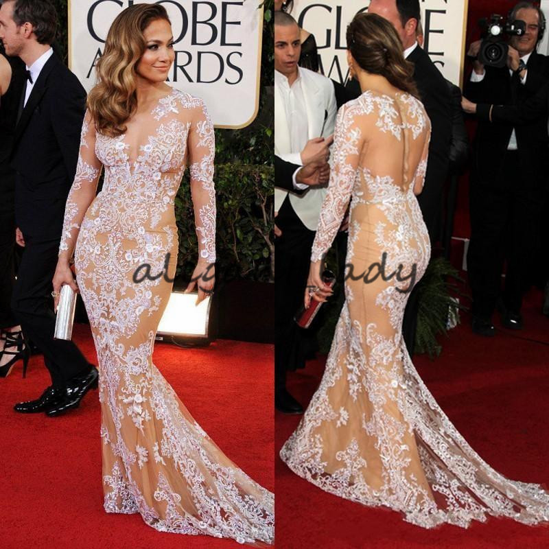 jlo burgundy dress