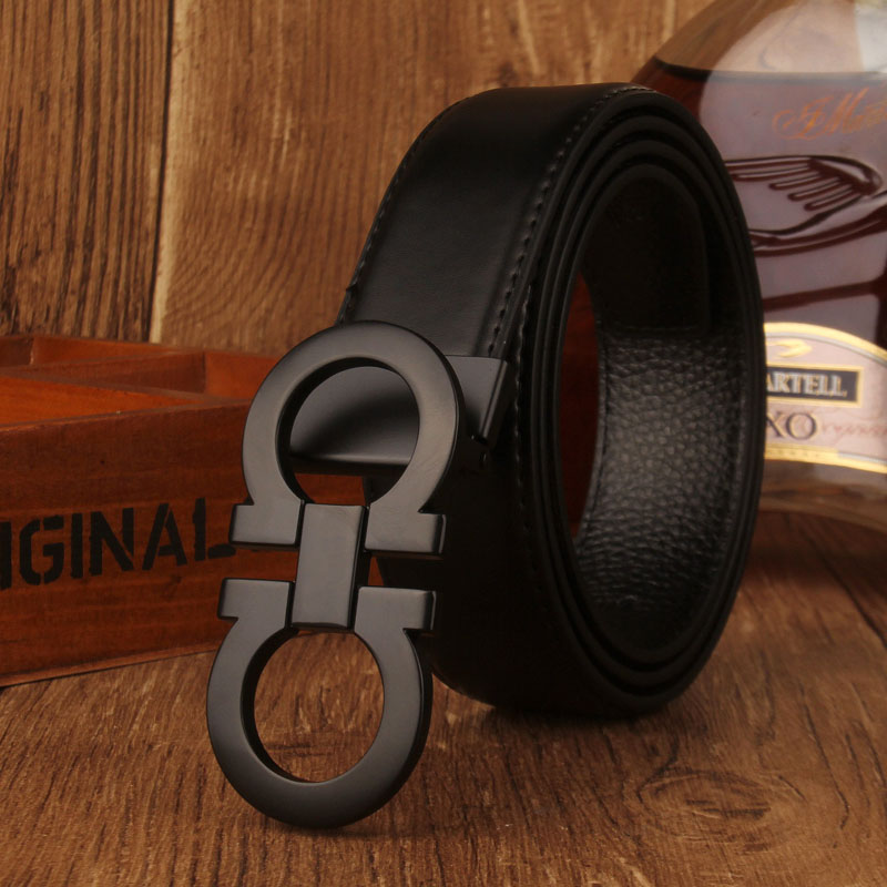 Nouveau Mode Hommes Ceintures d'affaires Ceinture Boucle automatique Ceintures en cuir véritable pour les hommes Ceinture Livraison gratuite avec