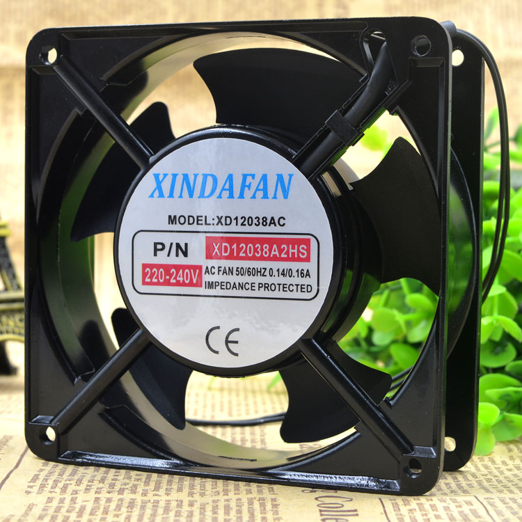 

For new XINDAFAN XD12038AC 2HS 220V 12CM 12038 cabinet cooling fan
