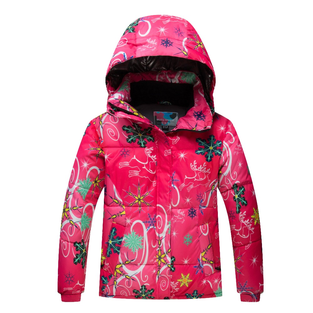En plein air de haute qualité enfants ski vestes enfants coupe-vent imperméable coloré vêtements filles garçons snowboard manteau de neige robe d