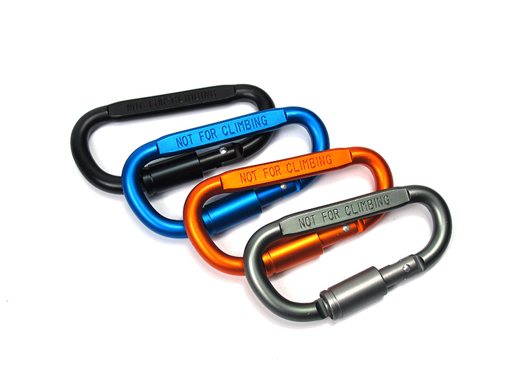 Wasserflasche Schnalle Tasche Schnalle,20PCS Qualit/äts-Aluminiumlegierung Carabiner im Freien H/ängende Schnalle Wasserflasche Schnalle Tasche Schnalle