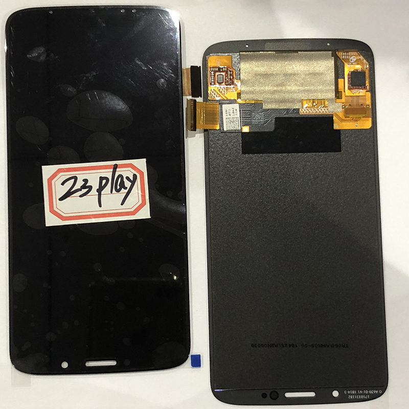 6.01 Lcd Display Digitizer Assembly for Motorola Moto Z3 Play XT1929 Phone Screen Replacement Parts Without Frame Black-image-420522437