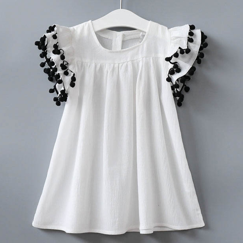 girls white dress blouse