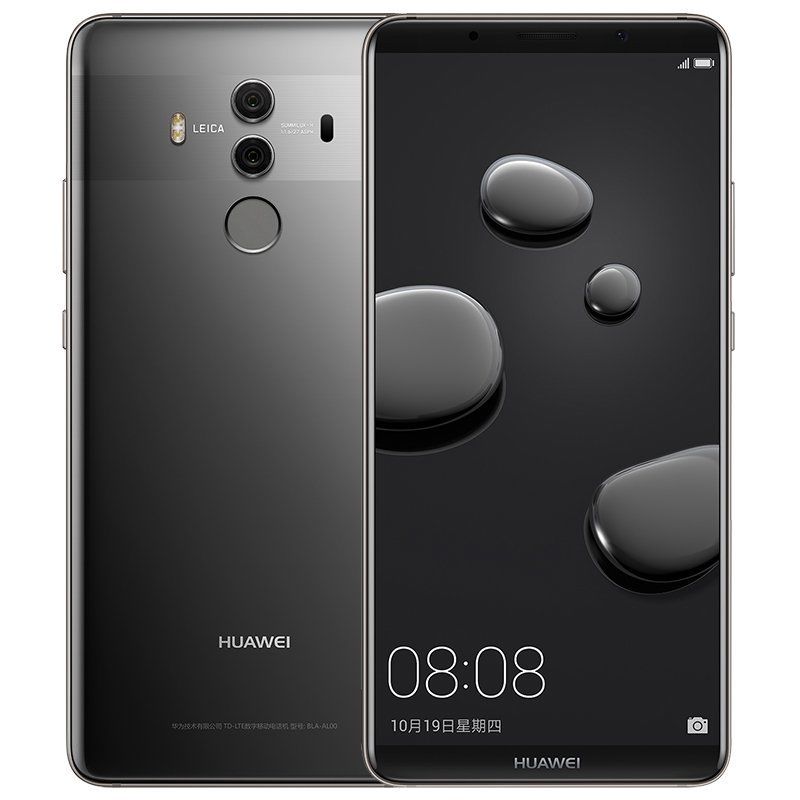 

Original Huawei Mate 10 Pro 4G LTE Cell Phone 6GB RAM 64GB ROM Kirin 970 Octa Core Android 6.0" OLED Full Screen 20.0MP AI NFC Fingerprint ID 4000mAh Smart Mobile Phone