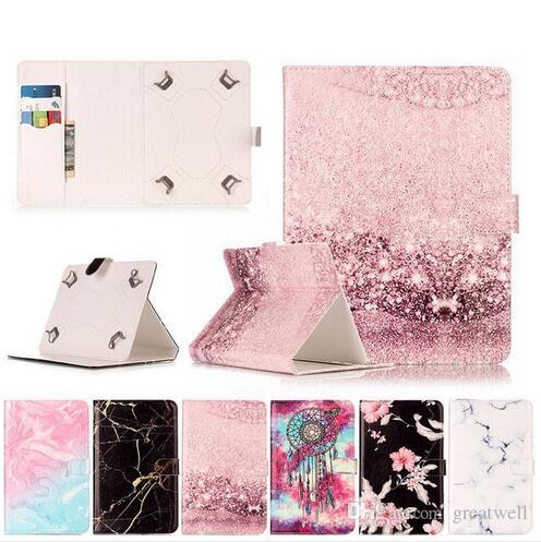 

Marble Leather Flip Universal 7 inch-10 inch Tablet Case For Huawei Lenovo Samsung Asus Acer Tablet Protective Cover