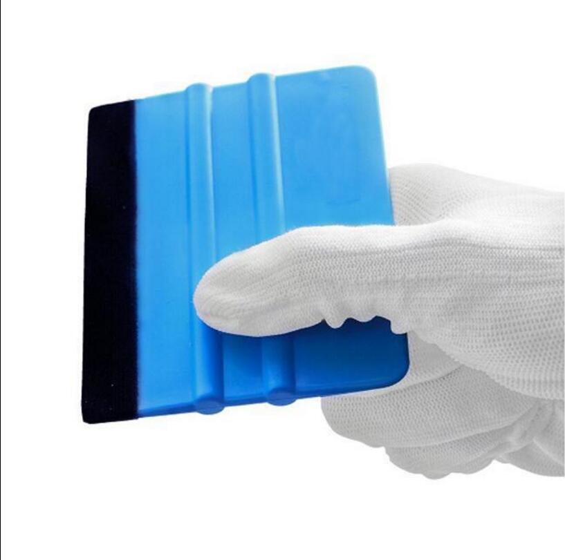 3M Felt Edge Squeegee Car Vinyl Wrap Application Tool Plastic Scraper Decal N3