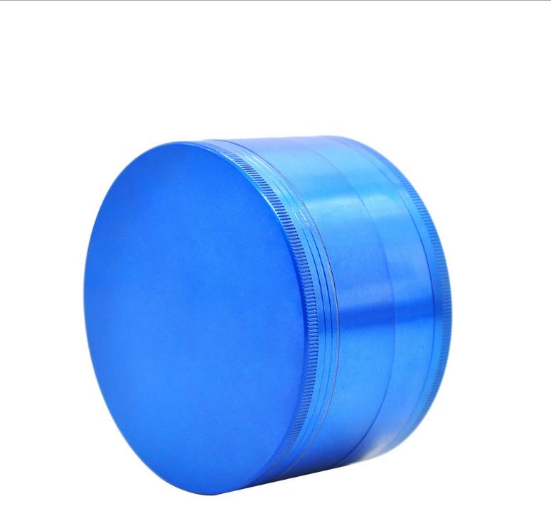 

Four layer diameter 100mm metal smoke grinder aluminum alloy cigarette cutter