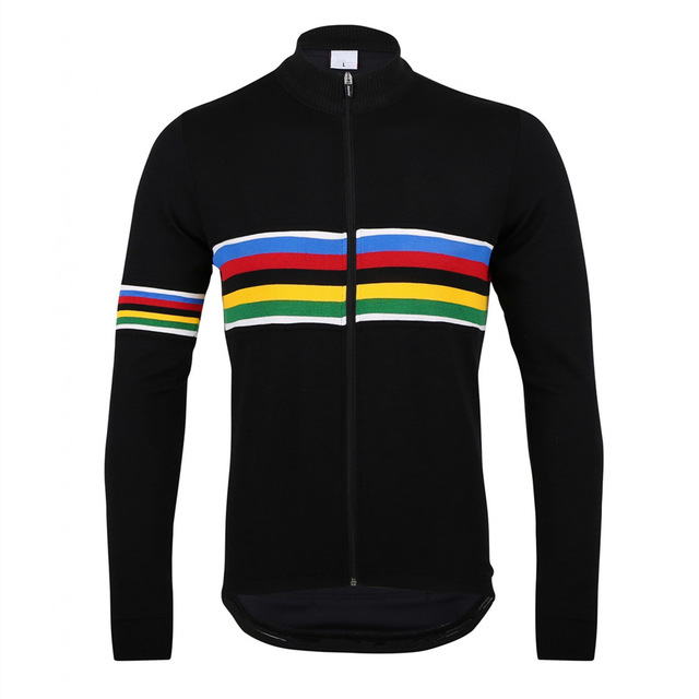 

WINTER FLEECE THERMAL ONLY CYCLING JACKETS CLOTHING LONG JERSEY ROPA CICLISMO 2013 UCI CLASSIC 2 COLORS SIZE:-4XL, Blue