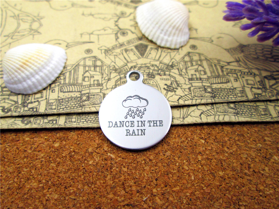 

40pcs--"dance in the rain"stainless steel charms more style for choosing DIY Charms pendants for necklace