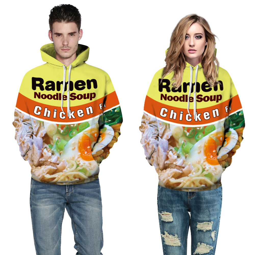 ramen noodle hoodie and sweatpants