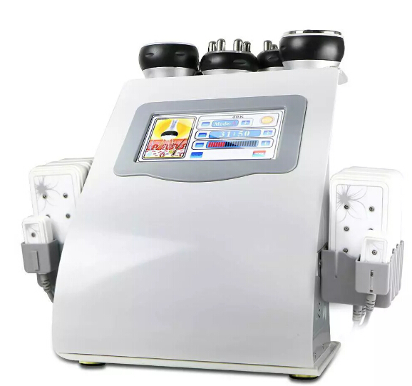 

New 6 In 1 Ultrasonic Cavitation Vacuum Radio Frequency Lipo Laser Machine for Spa Hot Sale