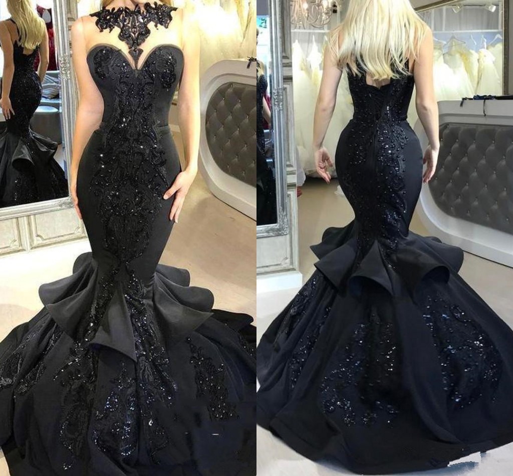 fishtail prom dresses 2018