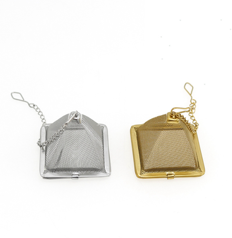 

Pyramid Tea Infuser Stainless Steel Tea Strainer Loose Teapot Leaf Filter Teaware Tool Accessories Wholesale