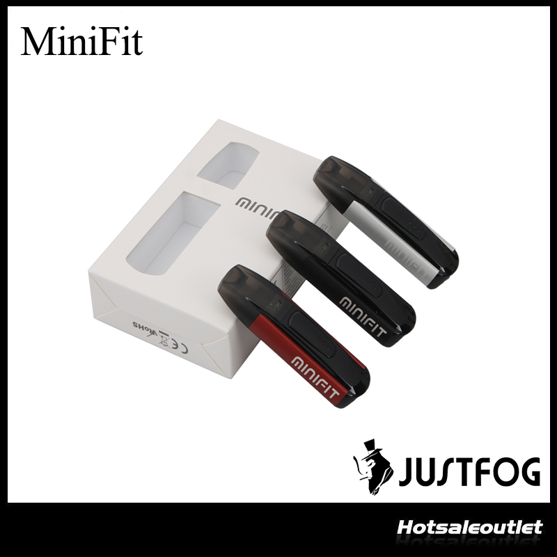 

Authentic JUSTFOG MINIFIT Starter Kit 370mAh All-in-one Vape Kit with MINI FIT Battery Compact Pod Vaping Device 100% Original