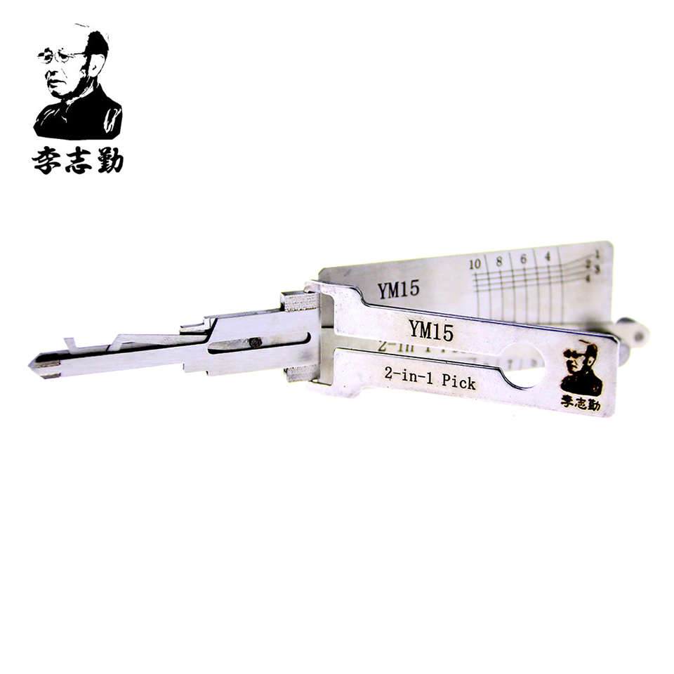 

Mr. Li's Original Lishi YM15 2in1 Decoder and Pick - Best Automotive Locks Unlock Tools on the Market