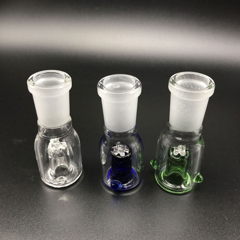 

3 Colors Glass Bowl Pieces For Bongs Female Male 14mm 18mm With Honeycomb Screen Round Glass Bowls For Oil Rigs Glass Bongs